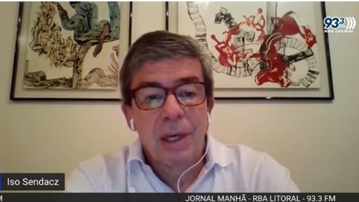 RBA Manhã Litoral entrevista Iso&nbsp;Sendacz