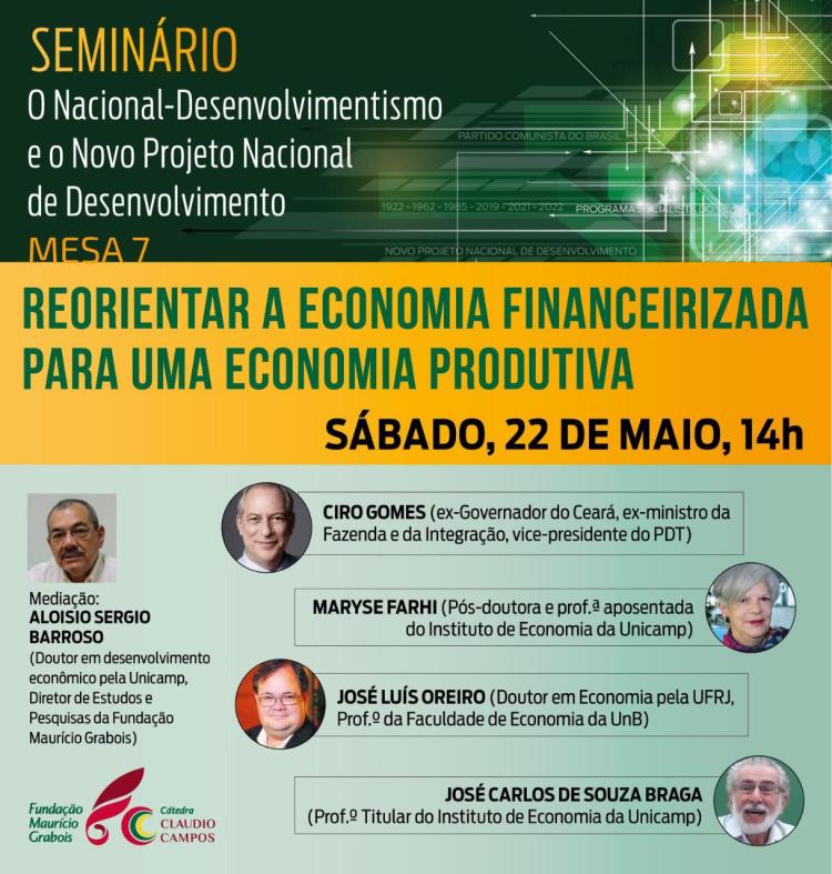 Reorientar a economia financeirzada para uma economia&nbsp;produtiva