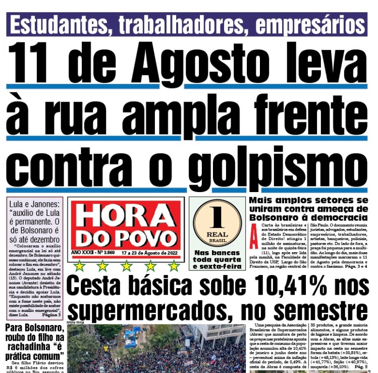 Hora do Povo – Edição nº&nbsp;3.869
