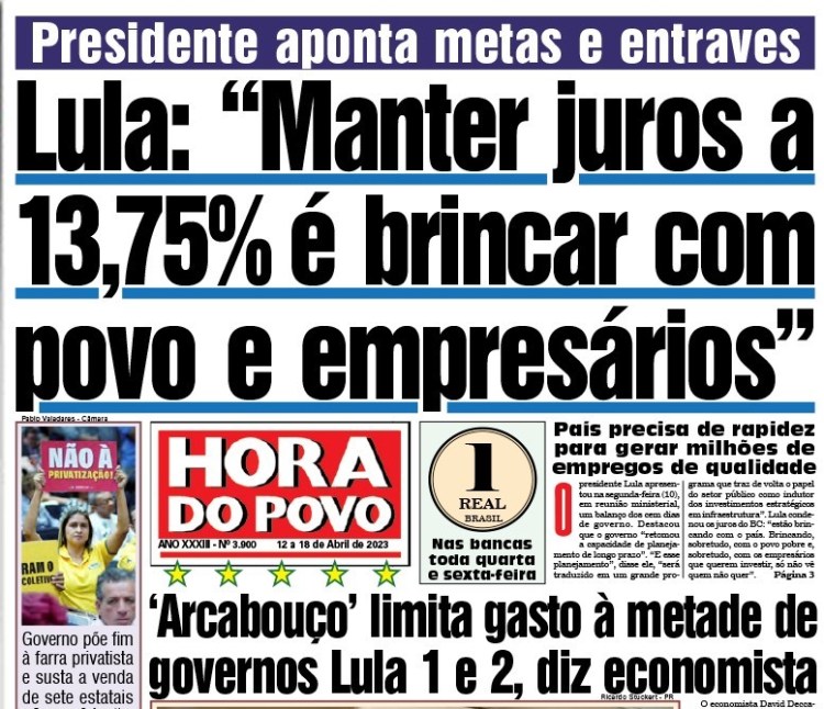 Hora do Povo – Edição nº&nbsp;3.900