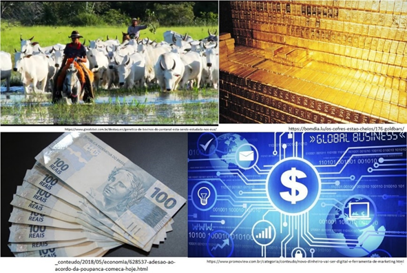 Dinheiro, sua história e a acumulação financeira:&nbsp;dinheiro