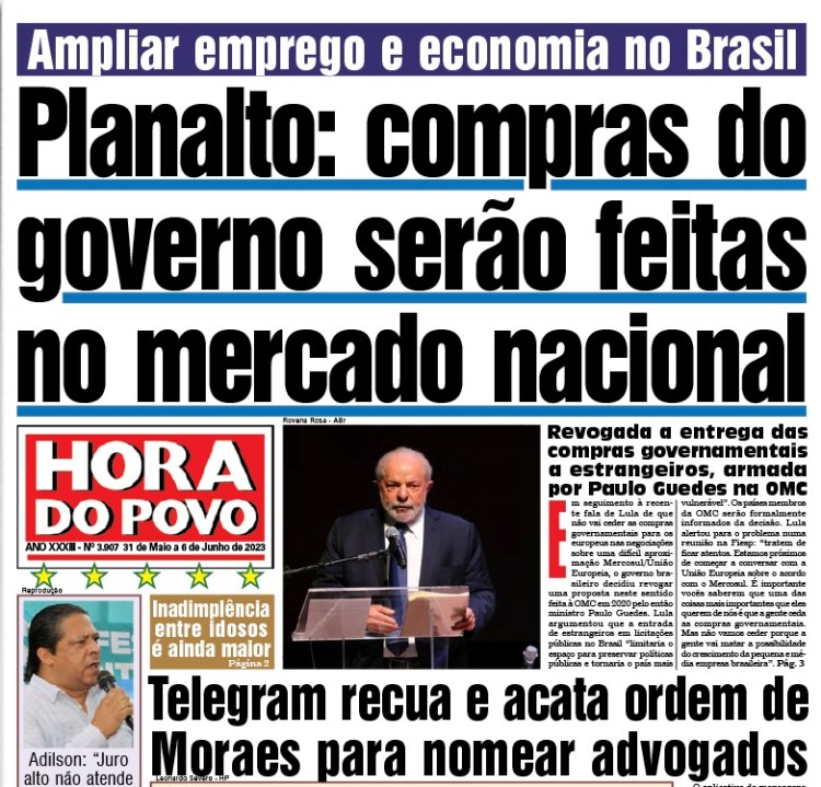 Hora do Povo – Edição nº&nbsp;3.907