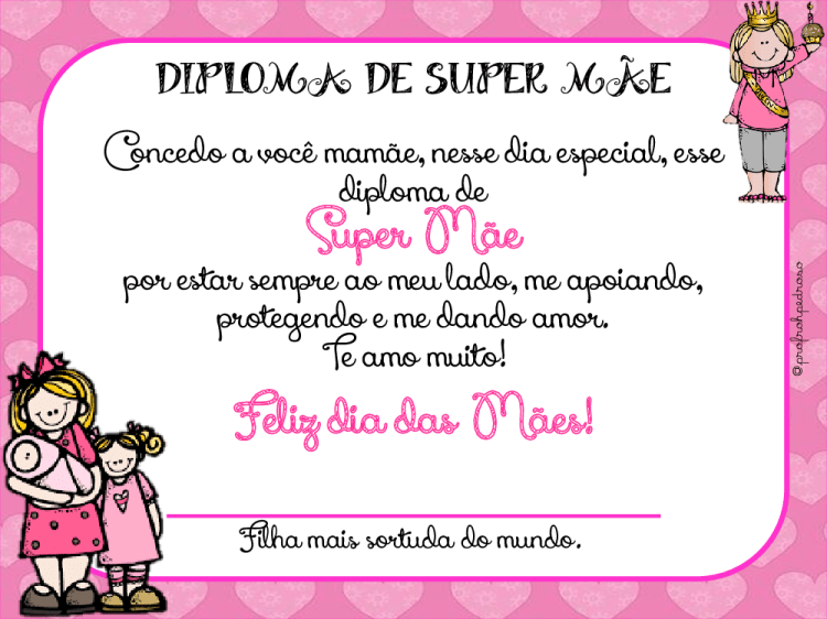 Diploma de Mãe