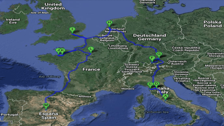 Por mais terras que eu percorra… diário de bordo, parte 2: França, Suíça e&nbsp;Itália