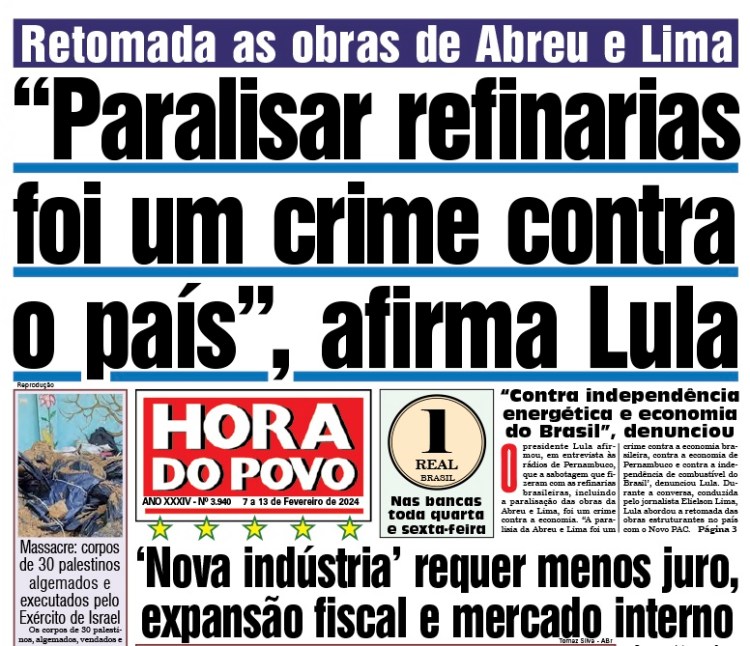 Hora do Povo – Edição nº&nbsp;3.940