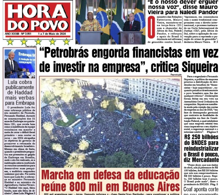 Hora do Povo – Edição nº&nbsp;3.951