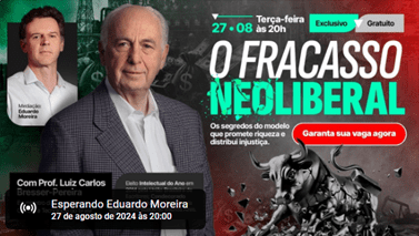 O neoliberalismo fracassou
