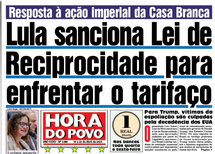 Hora do Povo – edição nº&nbsp;3.996