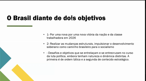 As duas tarefas para o Brasil de&nbsp;hoje