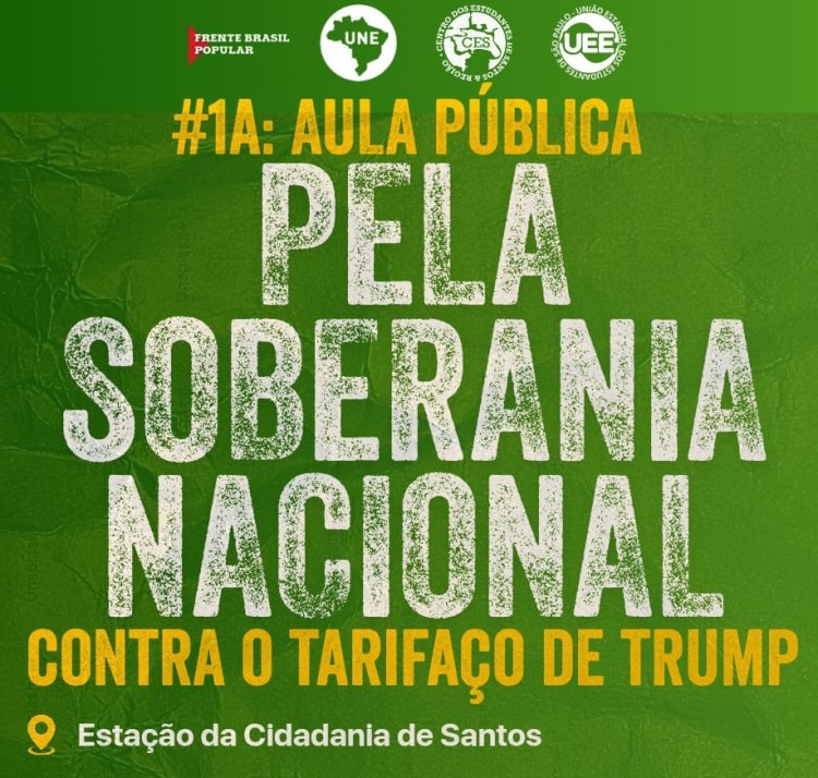 Tarifaço e soberania nacional: aula&nbsp;pública
