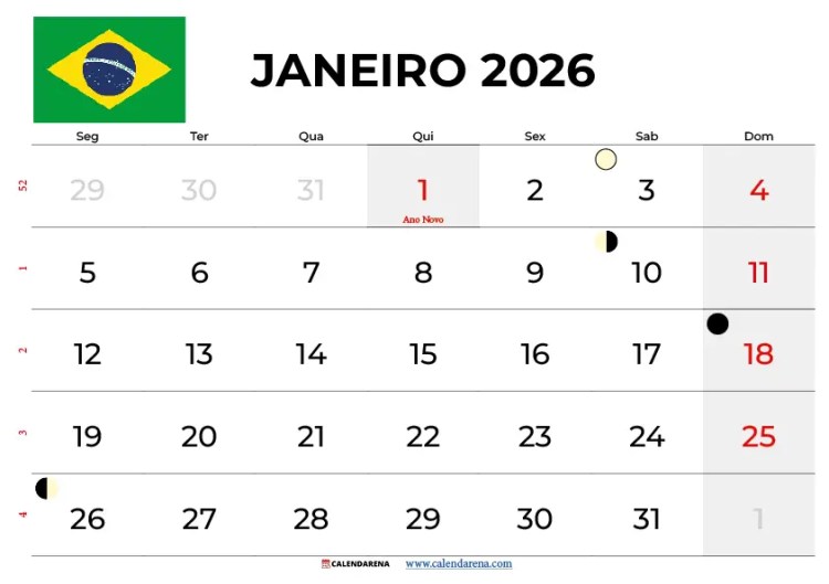 Melhor do mês – Janeiro de&nbsp;2026