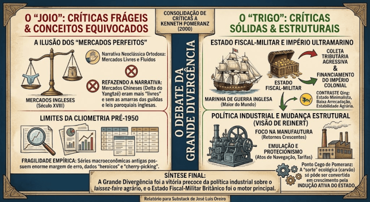 O debate sobre “A Grande Divergência”, de&nbsp;Pomeranz