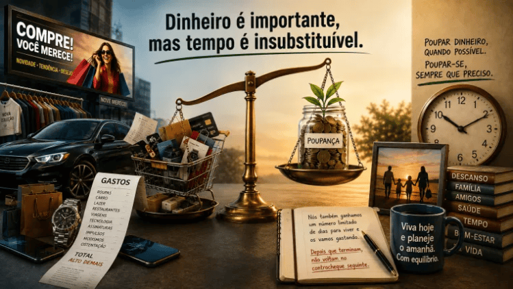 Ganhar, gastar e&nbsp;poupar