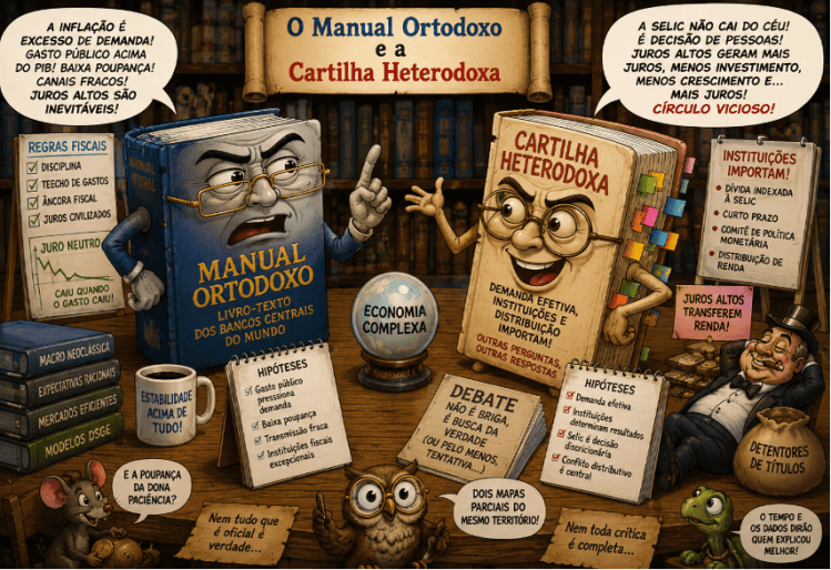O manual ortodoxo e a cartilha&nbsp;heterodoxa